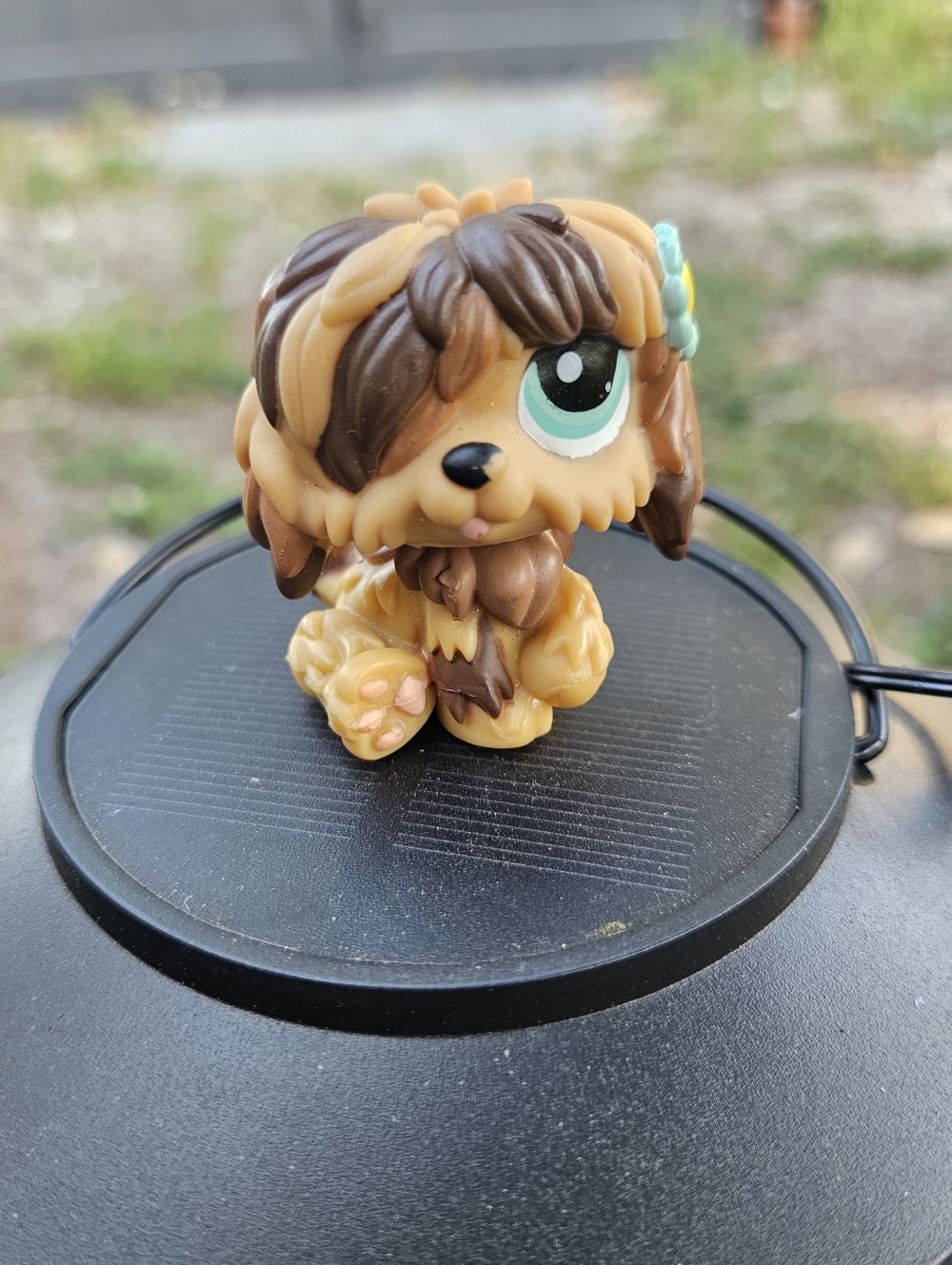 Littlest Pet Shop #1077 Sheepdog Dog